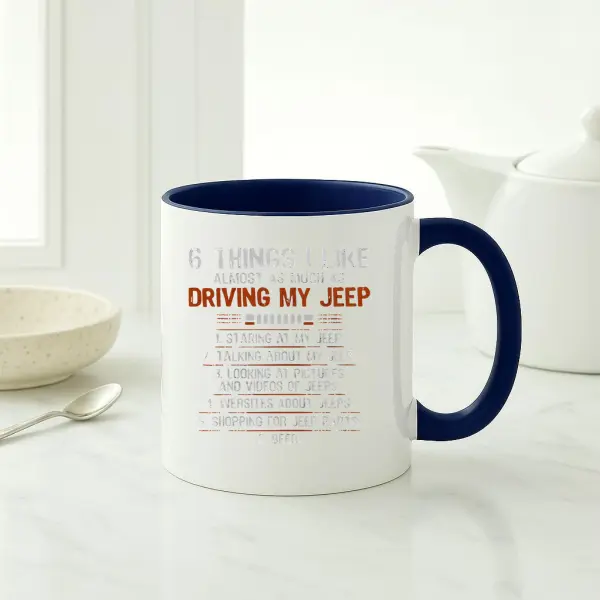 Midnight Blue Accent Mug